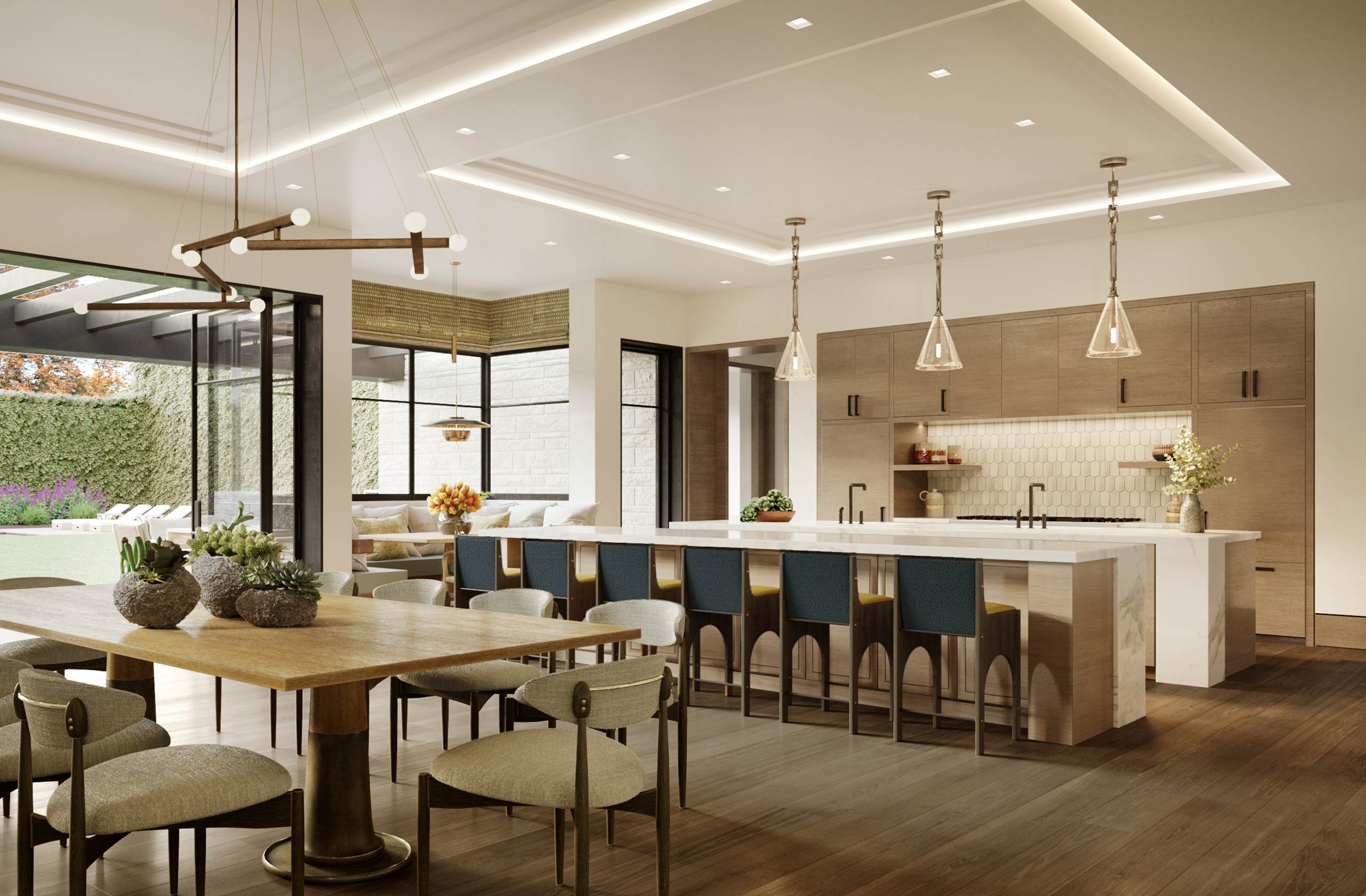 Timeless Transitional Living
