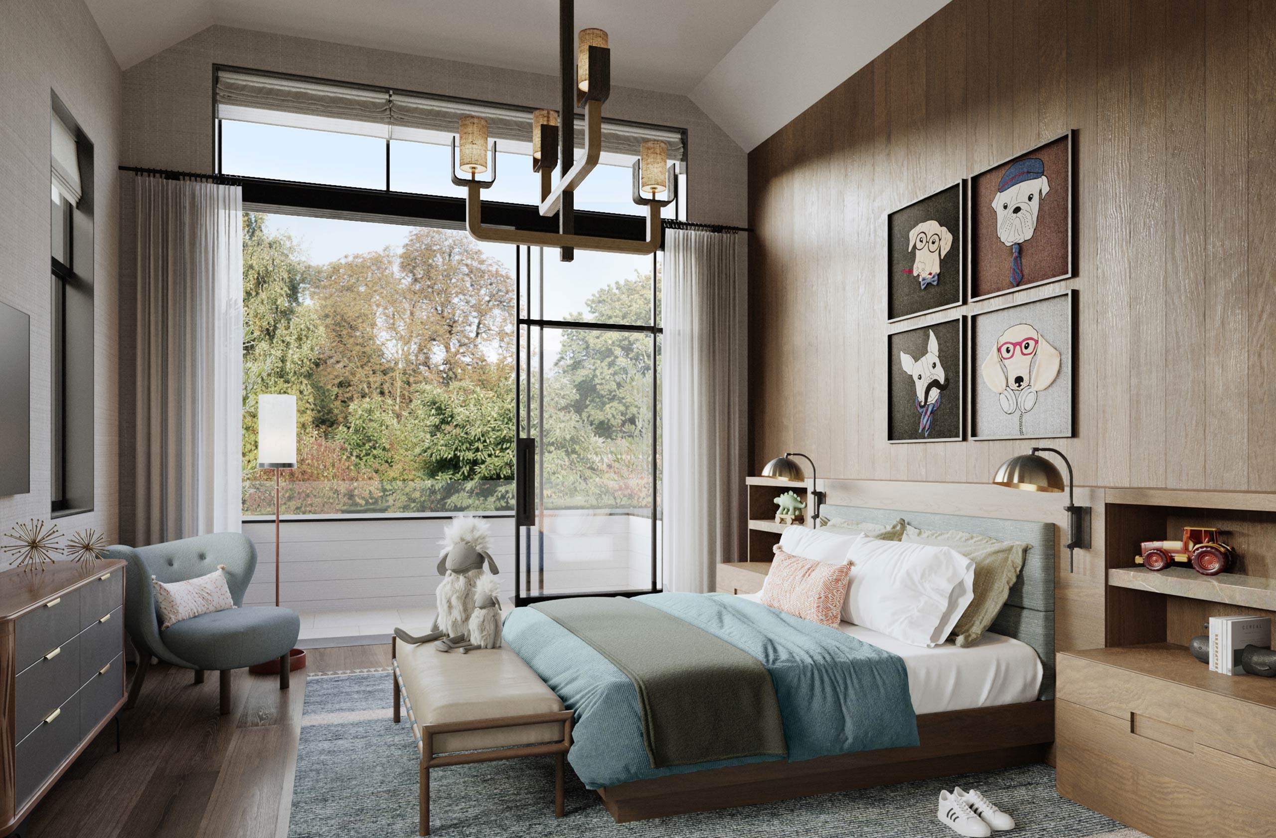 Timeless Transitional Living