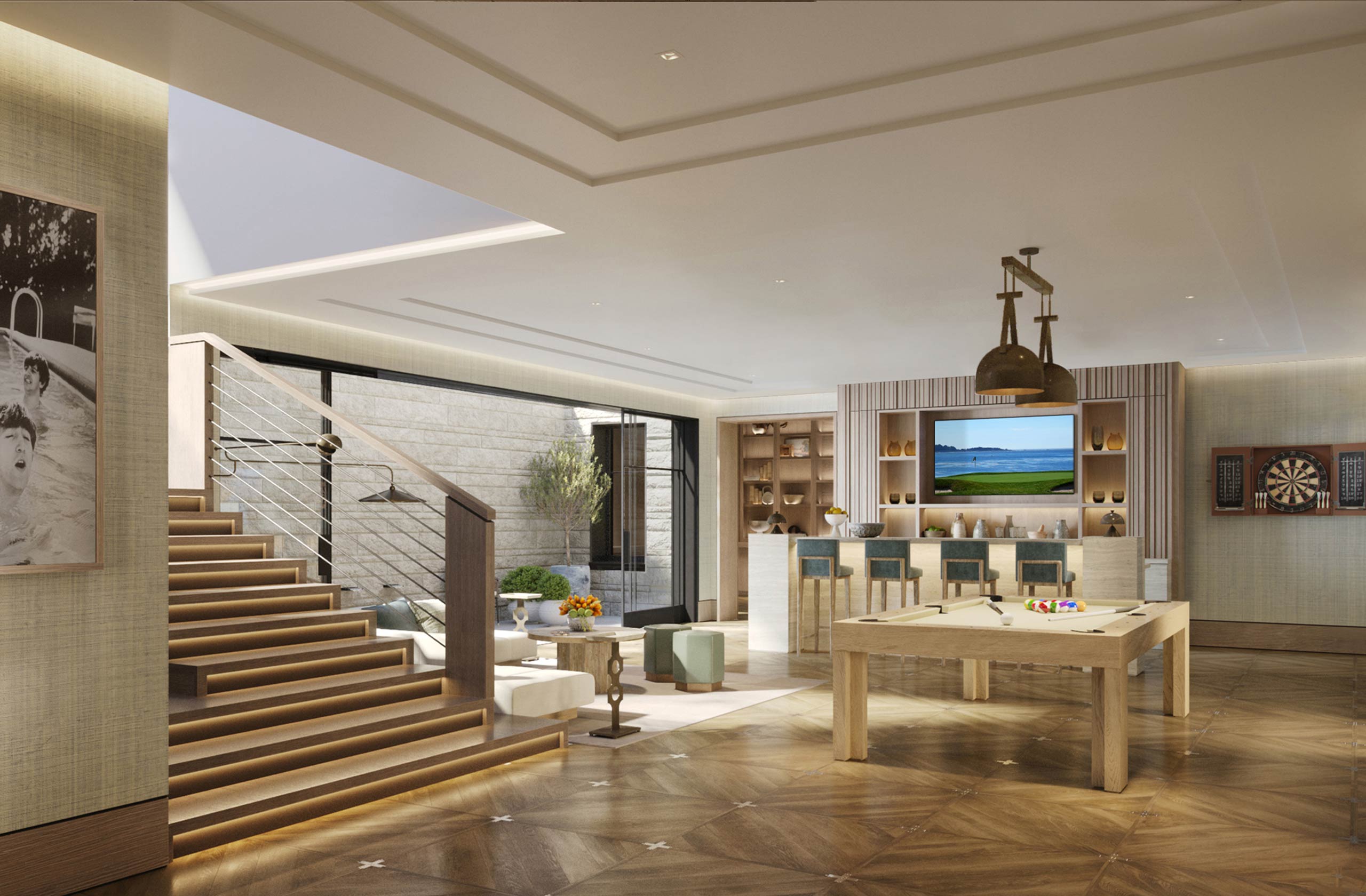 Timeless Transitional Living
